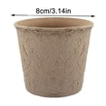 thumbnail image 3 of Clearance! Pots Plants 100 Pots 6CM For Fiber B^iodegradable Patio & Garden, 3 of 9