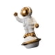 thumbnail image 5 of Escultura de astronauta de cerámica, adorno de mesa para armarios y estantes, ligera. 105 x 9 x 18 cm, 5 of 9
