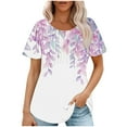 thumbnail image 2 of Summer Tops for Women Over 50 2025 Tee Shirts Womens Loose Fit Previous Orders, 2 of 6