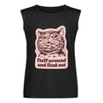 thumbnail image 5 of Fluff Around And Find Out Men'S Muscle T-Shirt, Sleeveless, Muscle Tank Tee Top 2XL, 5 of 7