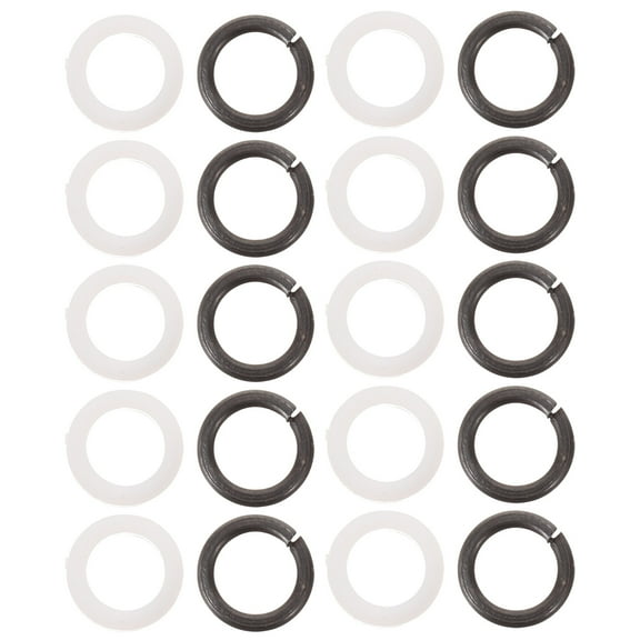 WSTEER 10 Pairs of Guitar Tuner Washer Portable Tuner Spacer Replaceable Tuning Peg Gasket