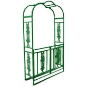 Arbor w/ Gate, La Fleur Design, Green