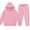 Pink, variant on Tiweut Leisure Boys Outfits Winter Lined Hoodie Long Sleeve and Jogger Stylish Cartoon Print Kids Cozy Comfortable Playwear Suitable Children Suit 2-3 Y