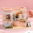 thumbnail image 4 of DIY Miniature Doll House 3D Puzzle Building Assembly Kit For Making Room Toys Home Bedroom Decorations With Furniture DollHouses, 4 of 10