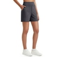 thumbnail image 3 of G4Free Women's 5'' Athletic Shorts High Waisted Running Yoga Shorts Summer Casual Shorts with Pockets, 3 of 7