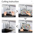 thumbnail image 5 of Yayeee Faucet Mat for Kitchen Sink 30" Diatomite Long Splash Guard Pad, Cute Acorns Pattern, 5 of 7