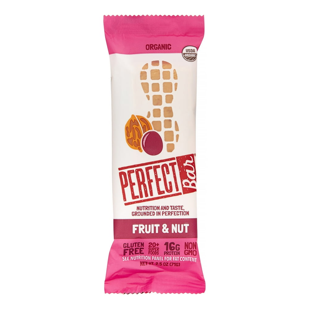 Perfect Bar Perfect Foods Bar, Fruit and Nut, 2.5 Oz