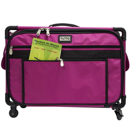 Tutto 40 Large Sewing Machine Bag On Wheels Pink Walmart Adorable Sewing Machine Carriers With Wheels Tutto 40 Large Sewing Machine Bag On Wheels Pink Walmart Adorable Sewing Machine Carriers With Wheels