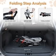 thumbnail image 6 of SHUO Y - Pet Stroller, Foldable 4 Wheels Cat And Dog Stroller with Mesh Windows, Cup Holder, Storage Basket, Pet Strolling Cart Holds up to 22lbs for Small Medium Dogs Cats, Grey, 6 of 8