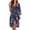 Aesthetic Floral, variant on Red Flower Robes for Women Plus Size V Neck Loose Fit Nightgowns Loungewear Breathable Bathrobe with Adjustable Belt
