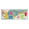 thumbnail image 3 of Liora Manne Frontporch Clothes Line Multi Color Rug 20" x 30", 3 of 3