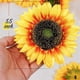 thumbnail image 2 of 10Pcs Artificial Sunflower Heads Silk Sunflowers Heads Arrangements for Party Wedding Sunflowers Decor Craft 5.5 Inch, 2 of 5