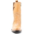 thumbnail image 4 of Dan Post Women's Zipper Western Booties Snip Toe Tan 7 M  US, 4 of 7
