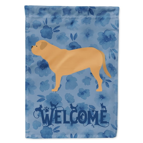 Carolines Treasures CK6197CHF Dogue de Bordeaux Welcome Flag Canvas House Size Large multicolor