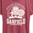 thumbnail image 3 of Garfield - Tennis - Women's Short Sleeve Graphic T-Shirt, 3 of 5