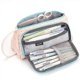 thumbnail image 1 of Veeki Large Pencil Case Big Capacity Compartments Canvas Pencil Pouch For Teen Boys Girls School Students, 1 of 1