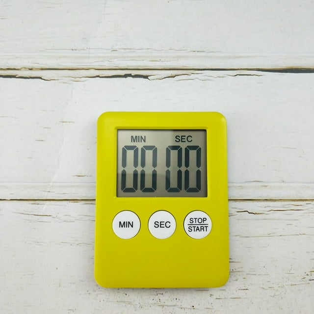 Korean colorful simple timer stopwatch student timer wl100 3 buttons Square timer