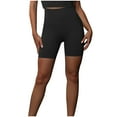 thumbnail image 2 of AXXD Black Ladies Swim Shorts Summer High Waisted Shaping Shorts Comfy Breathable Fabric Shapewear Mother's Day, 2 of 9