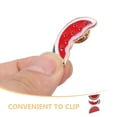 thumbnail image 5 of Myenne 3pcs Watermelon Pin Watermelon Slice Lapel Pin Alloy Watermelon Brooch, 5 of 11