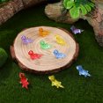 thumbnail image 4 of Miangastore 60pcs Mini Lizard Figurines Luminous Reptile Miniatures Tiny Resin Lizard Decorations Mini Resin Animals, 4 of 8