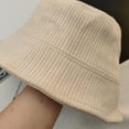 thumbnail image 3 of CoCopeaunts Mens Bucket Hat Small Brimmed Fisherman Hat for Women Autumn Winter Version Windproof Foldable Plain Bucket Caps, 3 of 8