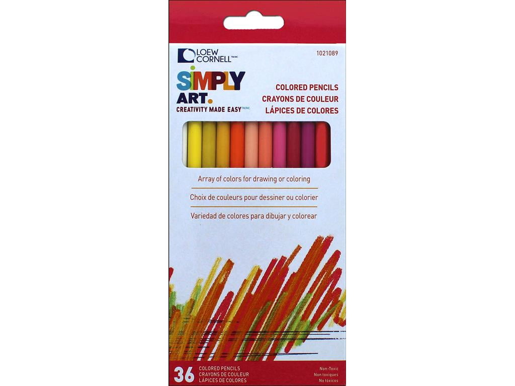 Loew Cornell Simply Art Colored Pencils 36pc