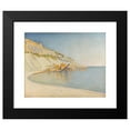 thumbnail image 2 of Paul Signac 14x12 Black Modern Framed Museum Art Print Titled - Cassis, Cap Lombard, Work 196, 2 of 5