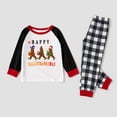 thumbnail image 3 of Happy Halothankmas Bigfoot Matching Family Pajamas, Funny Bigfoot Pajamas With Dog Size, Size NB - Men 6XL, 3 of 7