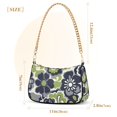 thumbnail image 3 of FORMRS Womens Shoulder Bag with Chain Strap Clutch Purse Cute Tote Handbag, Retro Floral Pattern, 3 of 7