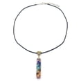 thumbnail image 1 of 7 Véritable Chakra Guérison Naturel Collier Pendentif en Résine de Pierre, 1 of 2