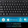 thumbnail image 4 of Adesso Multi-OS USB Desktop Keyboard with Touchpad, 4 of 8