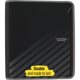 Five Star Xpanz Zipper Binder - 2" Rings, Holds 380 Sheets, Expandable Pocket, Grey, Includes Pencil Pouch