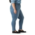 thumbnail image 3 of Plus Size Levi's® 721™ High-Rise Skinny Jeans Color: Eternal Indigo Dark Size: 24W AV/REG, 3 of 4
