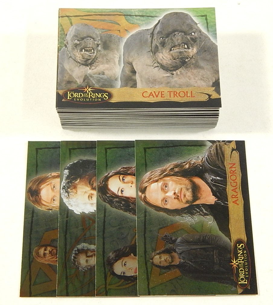 Topps 2006 Lord Of The Rings Evolution Complete Set Of Trading Cards