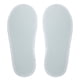 thumbnail image 4 of 24 pares de pantuflas desechables para invitados - Paquete a granel para hotel, spa, viajes y para estar en casa sin zapatos. Punta cerrada blanca (t, 4 of 9