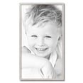 thumbnail image 2 of ArtToFrames 18x32" Bright Silver Picture Frame, Silver Wood Poster Frame, with Regular Acrylic and 2 (FBPL-4752), 2 of 7