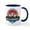 White/Navy Inside, variant on CafePress - Ski Cloudcroft Cloudcroft New Mexico Mugs - 11 oz Ceramic Mug - Novelty Coffee Tea Cup