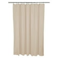 thumbnail image 2 of Bath Bliss 2 Pack PVC 70" x 72" Premium Bathroom Curtain Shower Liner in Solid Beige, 2 of 2