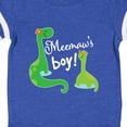 thumbnail image 4 of Inktastic Meemaw Boy Grandson Dinosaur Boys Baby Bodysuit, 4 of 5