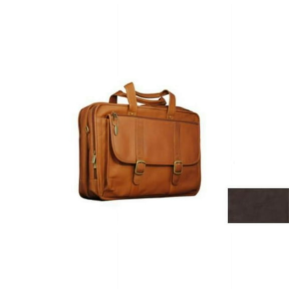 Expandable Laptop Briefcase- Cafe