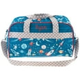 thumbnail image 3 of Stephen Joseph Kids Duffle Bag, Kids Overnight Duffle Bags, Kids Travel, Carry-On, Charcoal Flower, 3 of 3