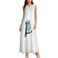 thumbnail image 2 of Mamma Mia 2- Owl Dress Long Dress long sleeve dress beach outfits for women, 2 of 6