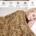 thumbnail image 4 of sunny natural hay straw Throw Blanket Sofa Quilt Sofa Blanket Blankets For Baby Extra Large Throw Blanket, 4 of 6