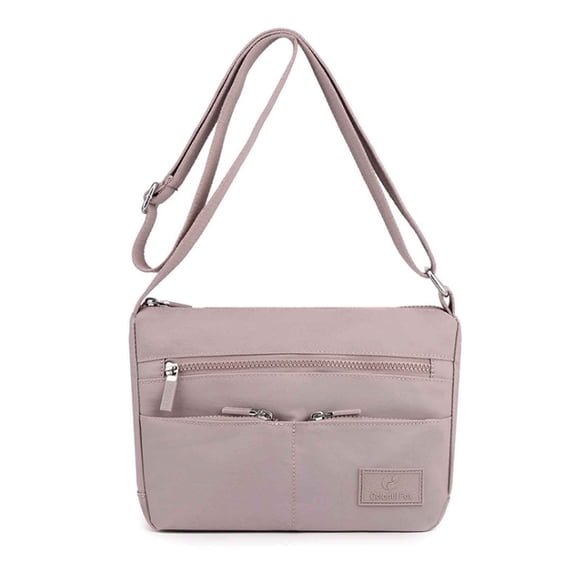 GASTROPOD Women's Nylon Crossbody Bag, Lightweight Water-Resistant Multi-Compartment Everyday Casual Shoulder Bag With Large Capacity