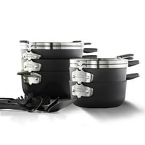Select by Calphalon Space-Saving Hard-Anodized Nonstick 14-Piece Cookware Set
