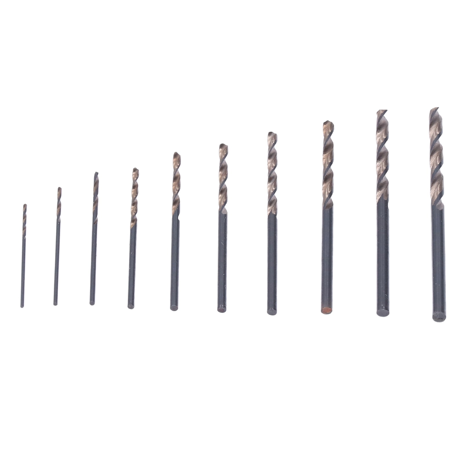 Set De 10 Forets HSS (0.8 à 3.0 Mm) Pour Bois, Plastique, Cire - Pour Mini Perceuse, Dremel