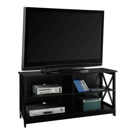 Pemberly Row TV Stand in Black