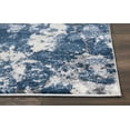thumbnail image 4 of kathy ireland Home Heritage Abstract Beige/Blue 3'11" x 5'11" Area Rug, (4x6), 4 of 6