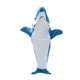 thumbnail image 1 of Pijama de tiburón con capucha para niños, manta de tiburón, disfraz de Cosplay, Mono para padres, camisón para casa, ropa de dormir para fiesta, 1 of 4