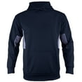 thumbnail image 2 of Epic Adult Color-Block Kangaroo-Pocket Hoodie Sweatshirt (Order 1-Size Larger), 2 of 3